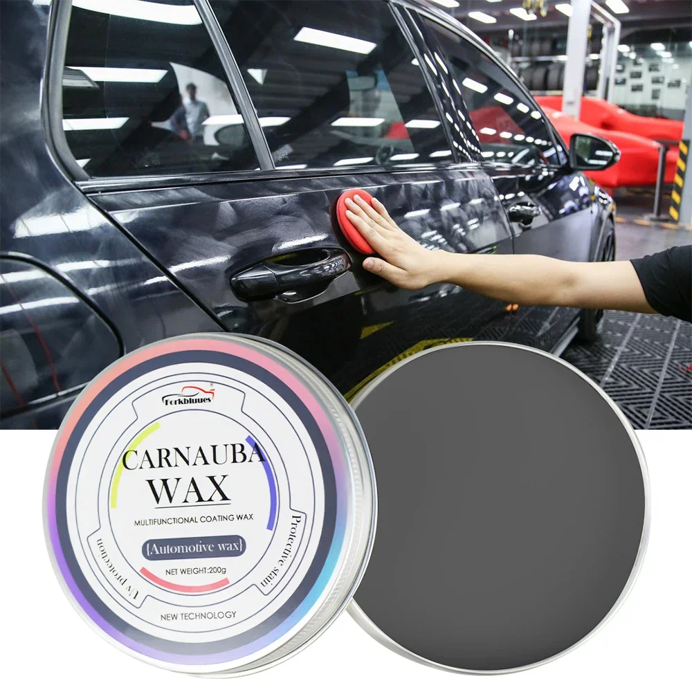 Carnauba Paste Car Wax Auto Paint Care Wax Brazilian Polishing Paste High Gloss Shine Super Hydrophobic Coating Glazing car wax