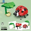 Ladybug Insects Building Blocks Toys Set - Long-Lasting Play for Kids, Great Collectible Models Dragonfly Mantis Housefly & More 1