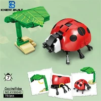 Ladybug Insects Building Blocks Toys Set - Long-Lasting Play for Kids, Great Collectible Models Dragonfly Mantis Housefly & More 1