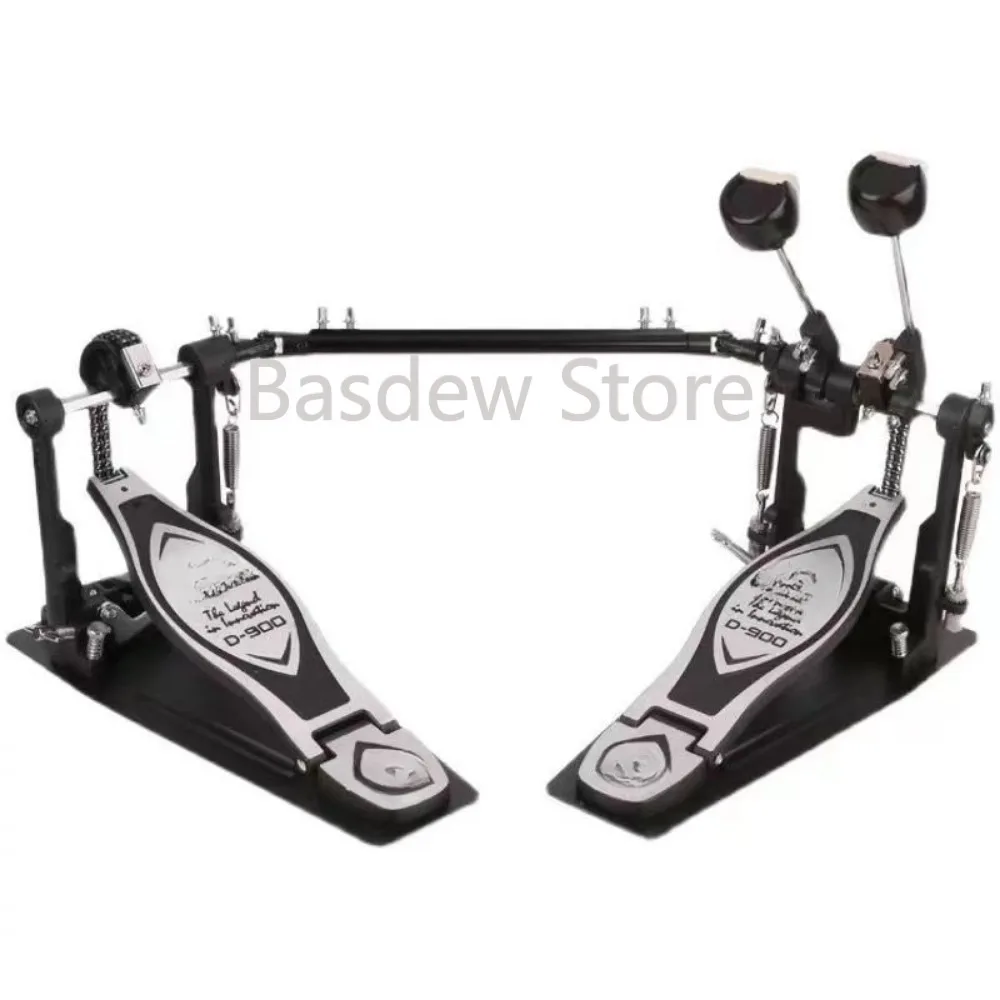 

Drum Kit Double Step Drum Kit Drum Set Step Thickened Zinc Aluminum Alloy Pedal Double Chain Tread Hammer Double Step