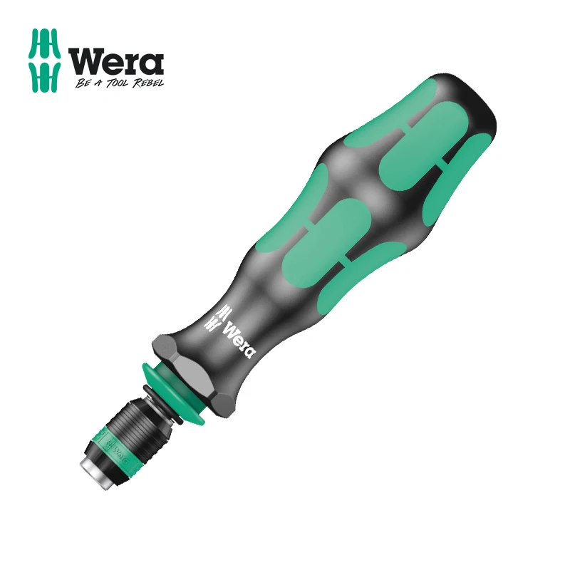 WERA 퀵 릴리스 척 라쳇 스크루드라이버가 있는 비트 홀더, 육각형 셀프 락킹 스크루드라이버 핸들 813R 816R 816RA 817R