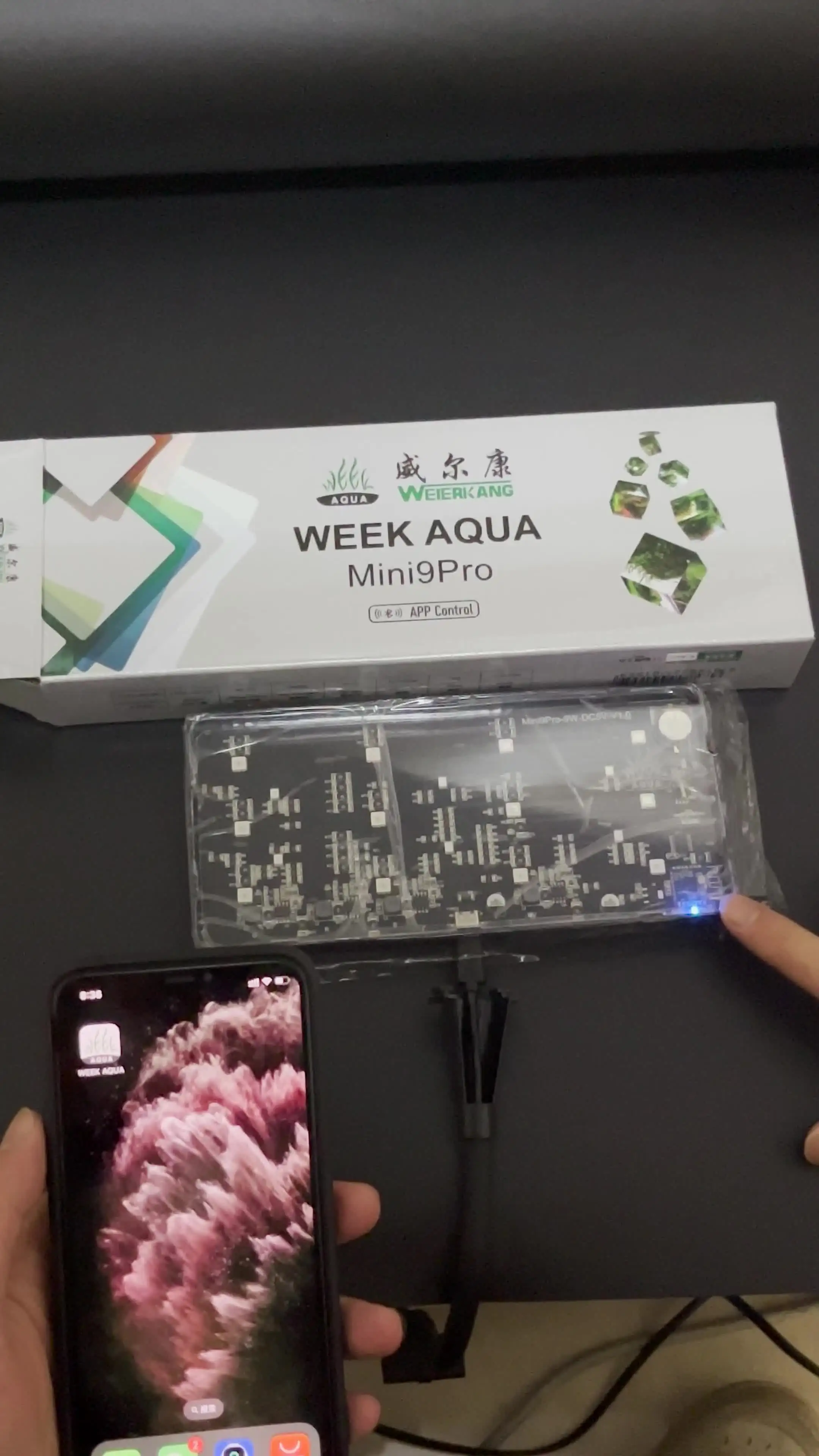 WEEK AQUA Mini9 Pro  未開封　1台  RGB   LED MINI 9 RGB+UVA – WEEK AQUA