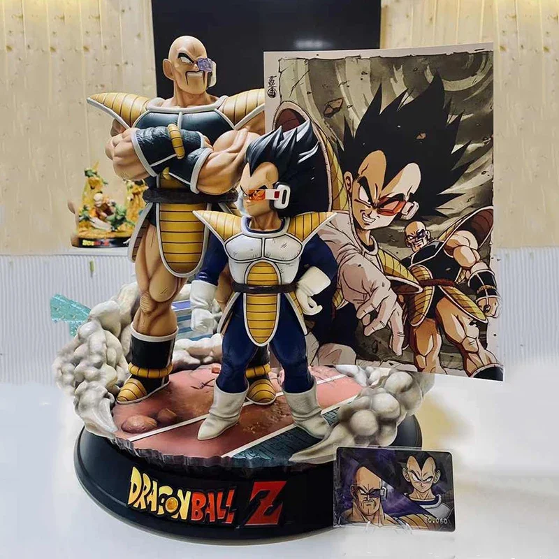 35cmDragonBallZFigureNappaVegetaSaiyanActionFigurePVCAnime