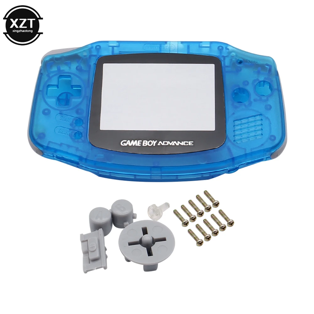 Nuovo Alloggiamento Shell Case Sostituzione Per Gba Size Shell Case Cover Con Pulsanti Di Ricambio Per Gameboy Advance