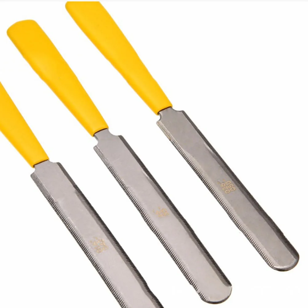 Luthier Repair Tool Guitar Fret Nut File 3 PCS 9.7cm 3pcs/Set Guitar