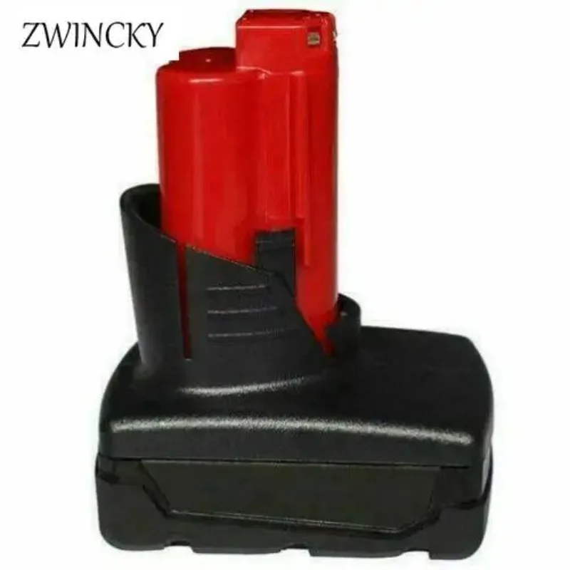 ZWINCKY M·12 배터리 플라스틱 케이스 박스 부품(배터리 셀 없음) 밀워키 12V 48-11-2411 M·12 리튬 이온 배터리 쉘 하우징