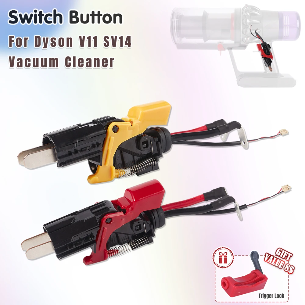 UpgradeVersionMetalTriggerSwitchAssemblyReplacementforDysonV11