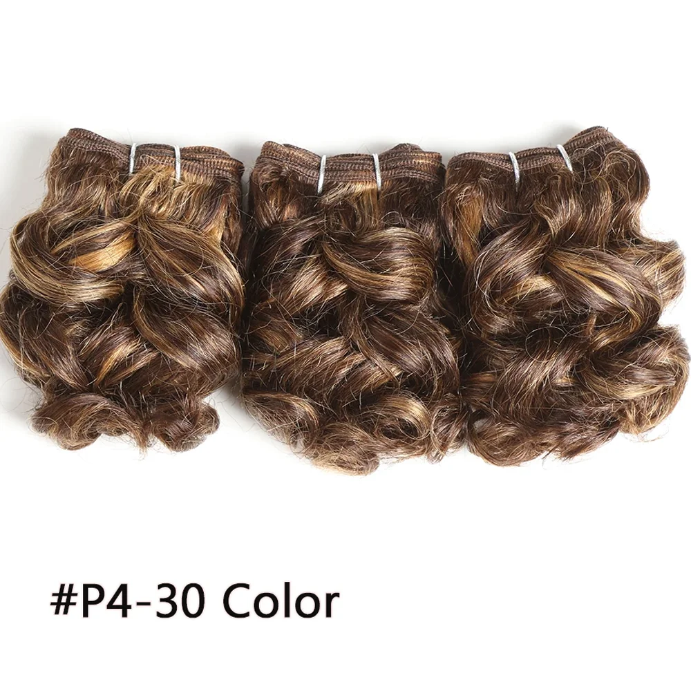 3PCS /Lot Curly Wavy Human Hair Bundles Brazilian Human Hair Weave Bundles Curly Extensions human hair extensions human hair bundles