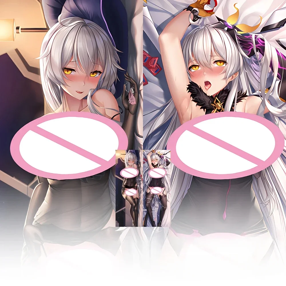 

Двусторонняя 3D наволочка дакимакура из аниме «Honkai Impact», наволочка для подушки, обнимающее тело, японская мультяшная подушка