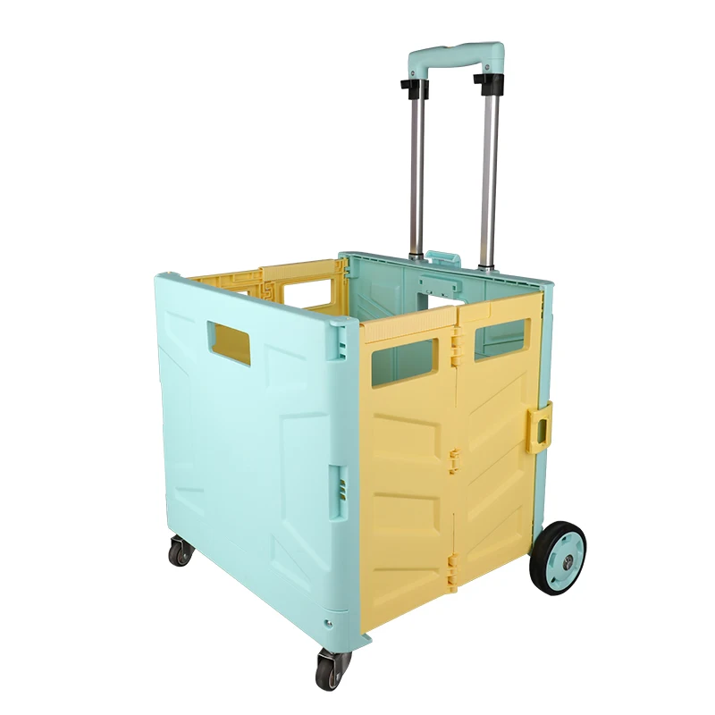 Shopping cart Small pull Pick up express stall Small cart Hand trailer Folding shopping Portable home