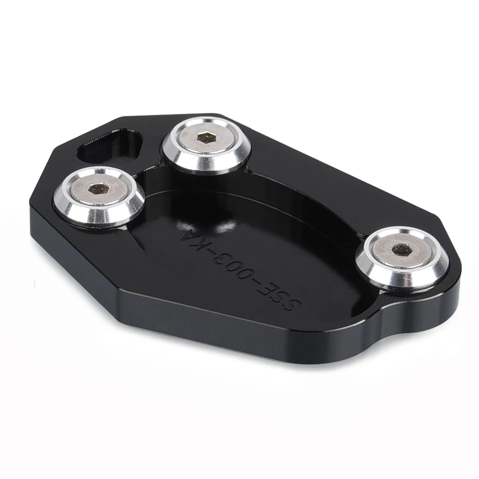 Motorcycle Side Stand Enlarge Kickstand Foot Pad ZX-6R ZX6 R ZX 6R