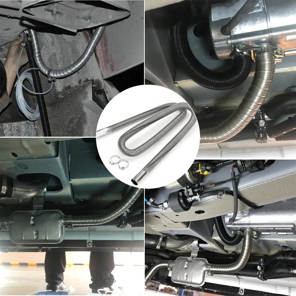 

Exhaust Duct Heater Parking Tail Pipe for Car Engine Vehicle Stainless Steel