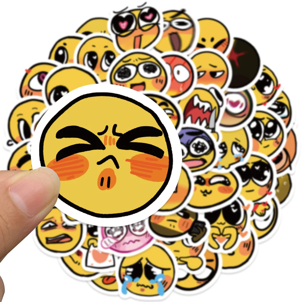 100% Waterproof Smiling Happiness Vinyl Frog Sticker Cute 