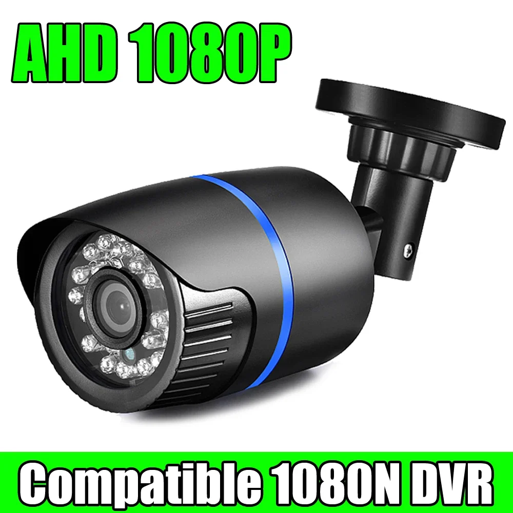 AHD 1080P Security Surveillance CCTV AHD Camera Mini Hd 2.0MP Coaxial digital For Home outdoor Waterproof Ip66 Ir-cut Infrared