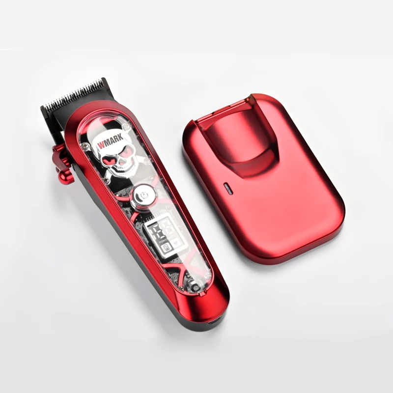 プロ用 WMARK NG-130 ワイヤレス充電バリカン New!WMARK NG-130 Wireless Charging Hair Clipper High Speed