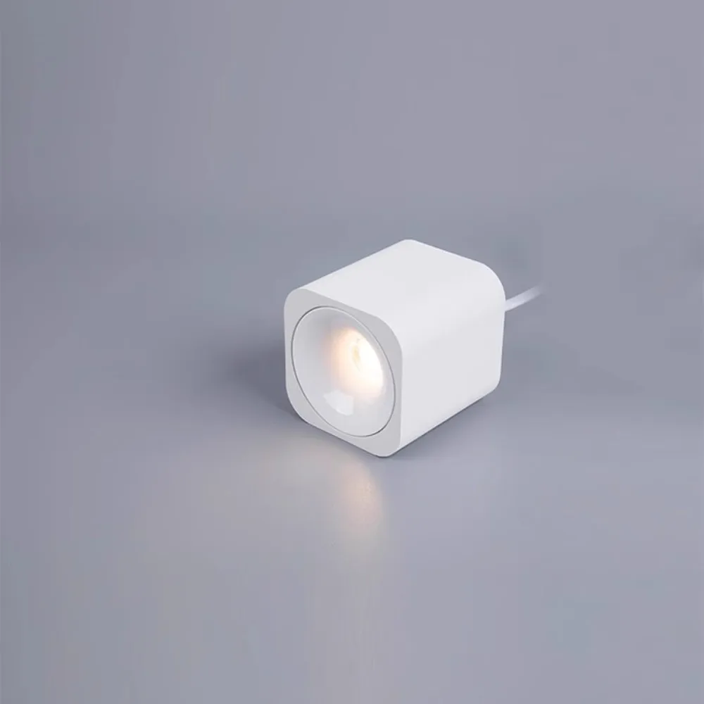 Ultra-thin light mounted small spotlights LED home square anti-glare 7W/110W/12W/15W LED ceiling lights AC85~265V wall lamps