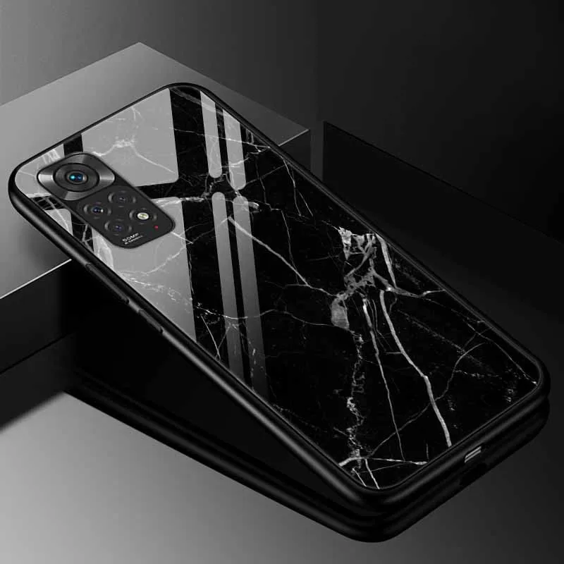 Tempered Glass Fashion Cover with Bumper Protection