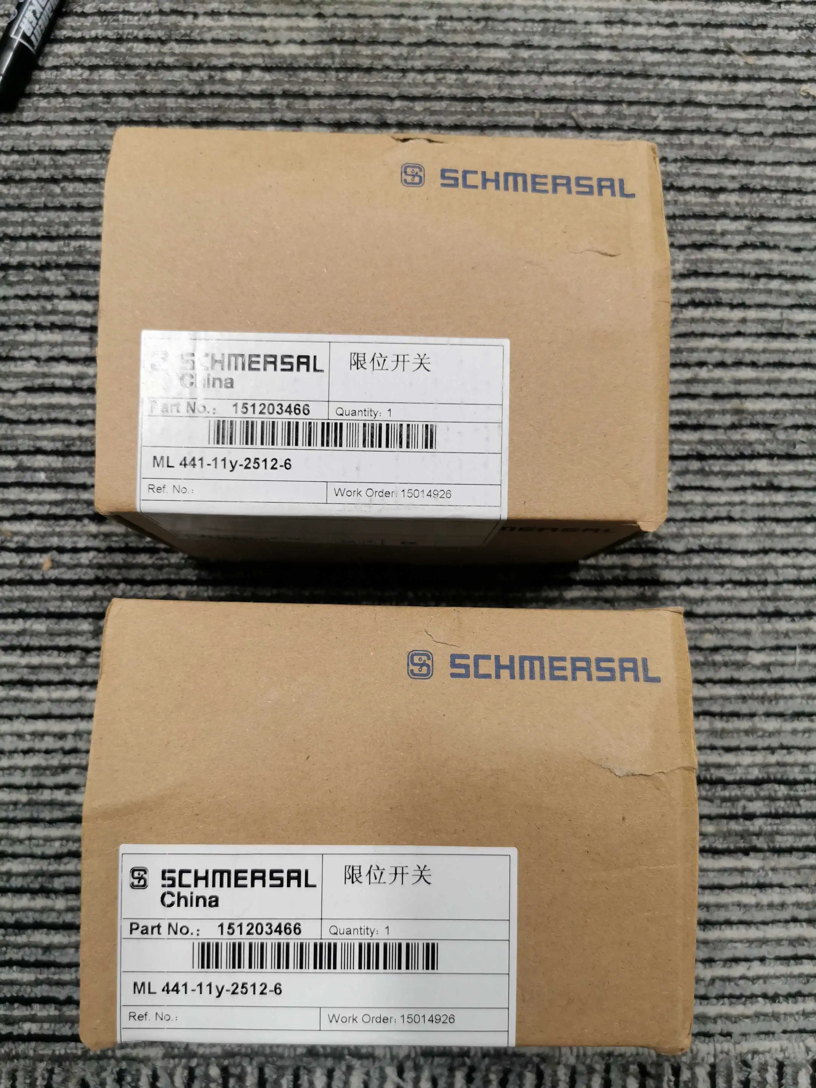 

New Original SHMERSAL ML 441-11y-2512-6 Limited Switch