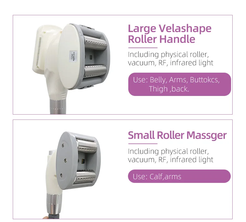 VelaShape Machine 5 In 1 For Body Contouring 7 <h3 class="features--headline">Features and benefits</h3> VelaShape is a non-invasive procedure that doesn't require surgery or downtime. VelaShape can help contour the body by reducing fat in targeted areas. VelaShape reduce the cellulite and improve the texture and tone of the skin VelaShape can help tighten sagging skin and improve skin laxity <hr /> <h5></h5> <h5><span class="tw-text-2xl tw-font-bold" style="color: #99ccff;">IN STOCK READY TO SHIP</span></h5> <h5><span class="tw-text-2xl tw-font-bold" style="color: #99ccff;">1 YEAR WARRANTY + 3 YEAR TECH SUPPORT</span></h5> <h5><span class="tw-text-2xl tw-font-bold" style="color: #99ccff;">30 DAY MONEY-BACK AND <a href="https://salonmachines.com/refund_returns/">RETURN POLICY</a></span></h5> <h5><span class="tw-text-2xl tw-font-bold" style="color: #99ccff;">FREE WORLDWIDE SHIPPING <a href="https://salonmachines.com/shipping-policy/">SHIPPING POLICY</a> </span></h5> <h5><span class="tw-text-2xl tw-font-bold" style="color: #99ccff;">PROFESSIONAL BEAUTY <a href="https://salonmachines.com/">SALON MACHINES</a> EQUIPMENT</span></h5> <div class="product-block product-block--sales-point"></div> VelaShape Machine 5 In 1 For Body Contouring