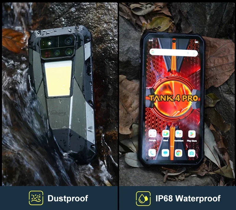 Unihertz 8849 Tank 4 Pro 5G Projector Smartphone 1TB ROM