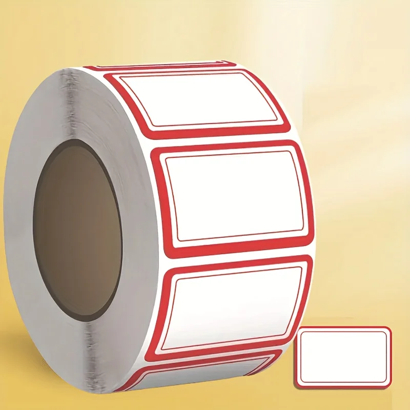 1000pcs Freezing Labels - Waterproof & Oil-Resistant -Fridge,Kitchen Organization - for Food Containers, Jars, Meal Prep Labels