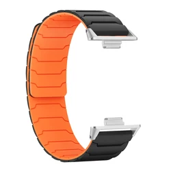 Magnetic Silicone Strap - Breathable Sports Band Bracelet Accessories - Redmi Watch 6 (BOS)