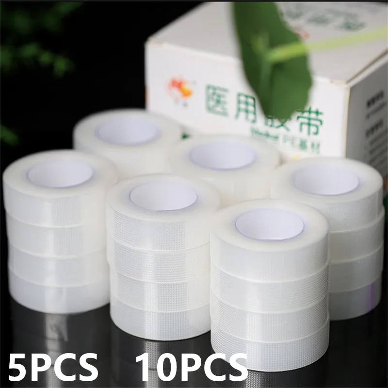 Eyelash Extension Tape Eyelash Accessories Eyelash Extension Supplies 5/10PCS 1.25cm*9m Eyelash Tape Eyelash Lifting Adhesive Breathable Micropore Fabric Tape For Extension Eyelid Sticker