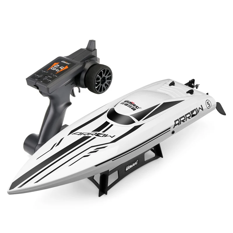 Udirc 고속 브러시리스 모터, 리모컨 RC 스피드보트, PvC 전기 보트 장난감, 남아용 선물, Udi005, 50 km/h, 2.4GHz