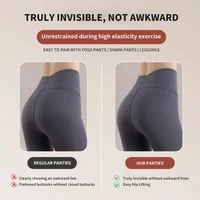FallSweet 3 pièces culottes en soie glacée sans couture pour femmes slips invisibles Ultra-minces solide doux sous-vêtements respirants Lingerie confortable 5
