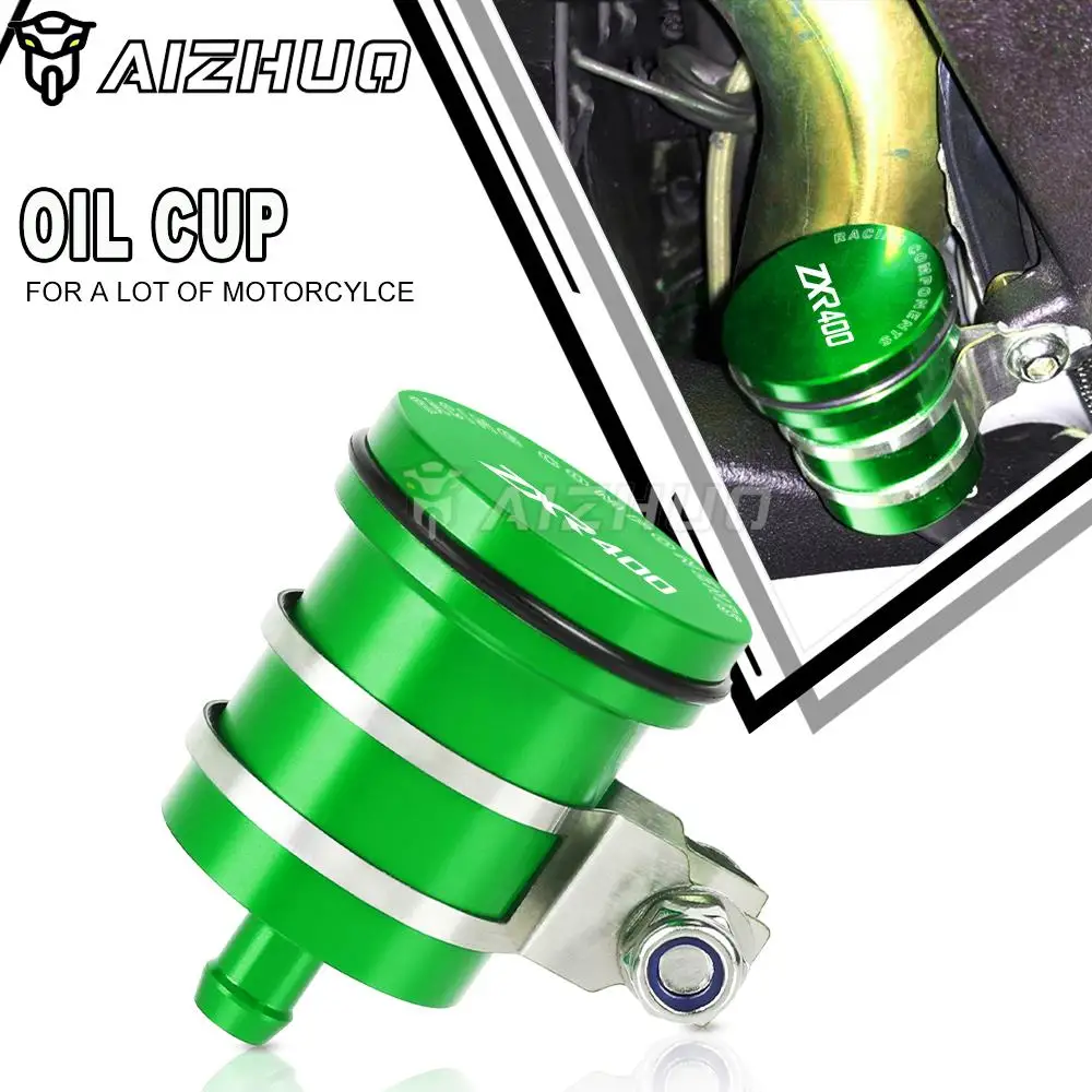 

For Kawasaki ZXR400 AllYears ZXR-400 Motorcycle Universal Accessories Brake Fluid Reservoir Clutch Cylinder Tank Oil Fluid Cup