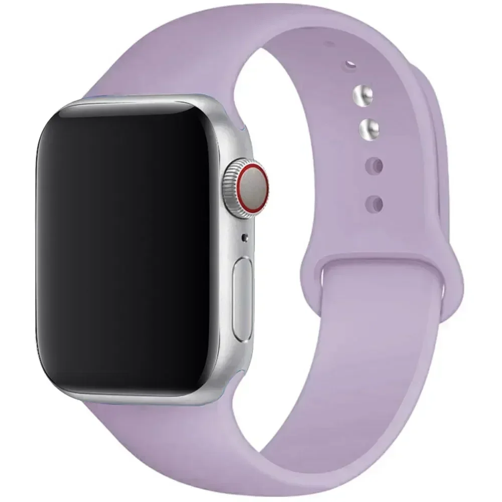 Premium Silicone Sport Band for Smartwatch - Vibrant & Durable Design for Everyday Wear