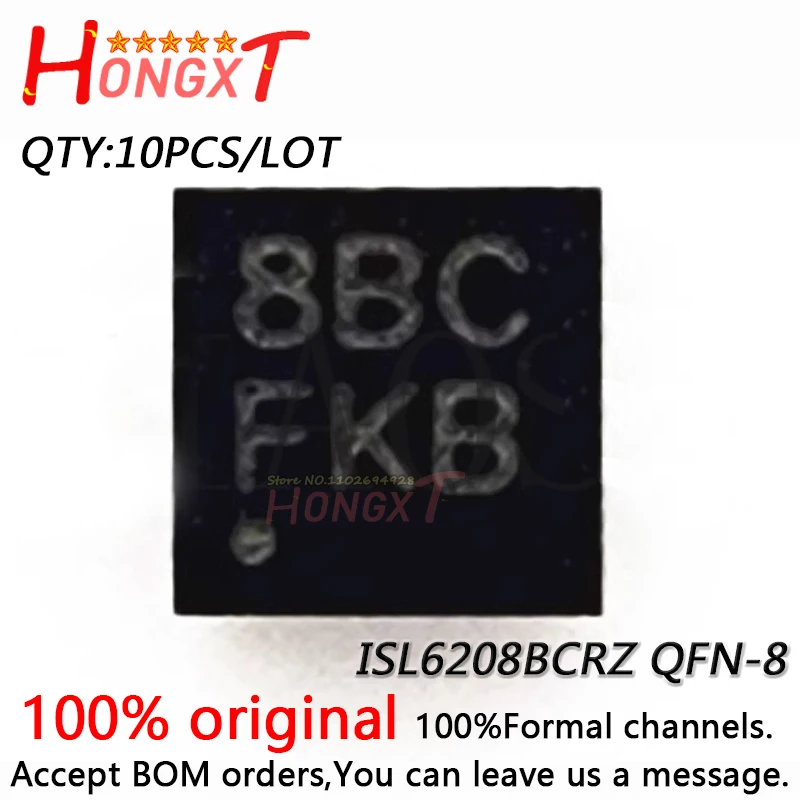 

10 шт., новинка 100%, фотосессия ISL6208BCRZ.