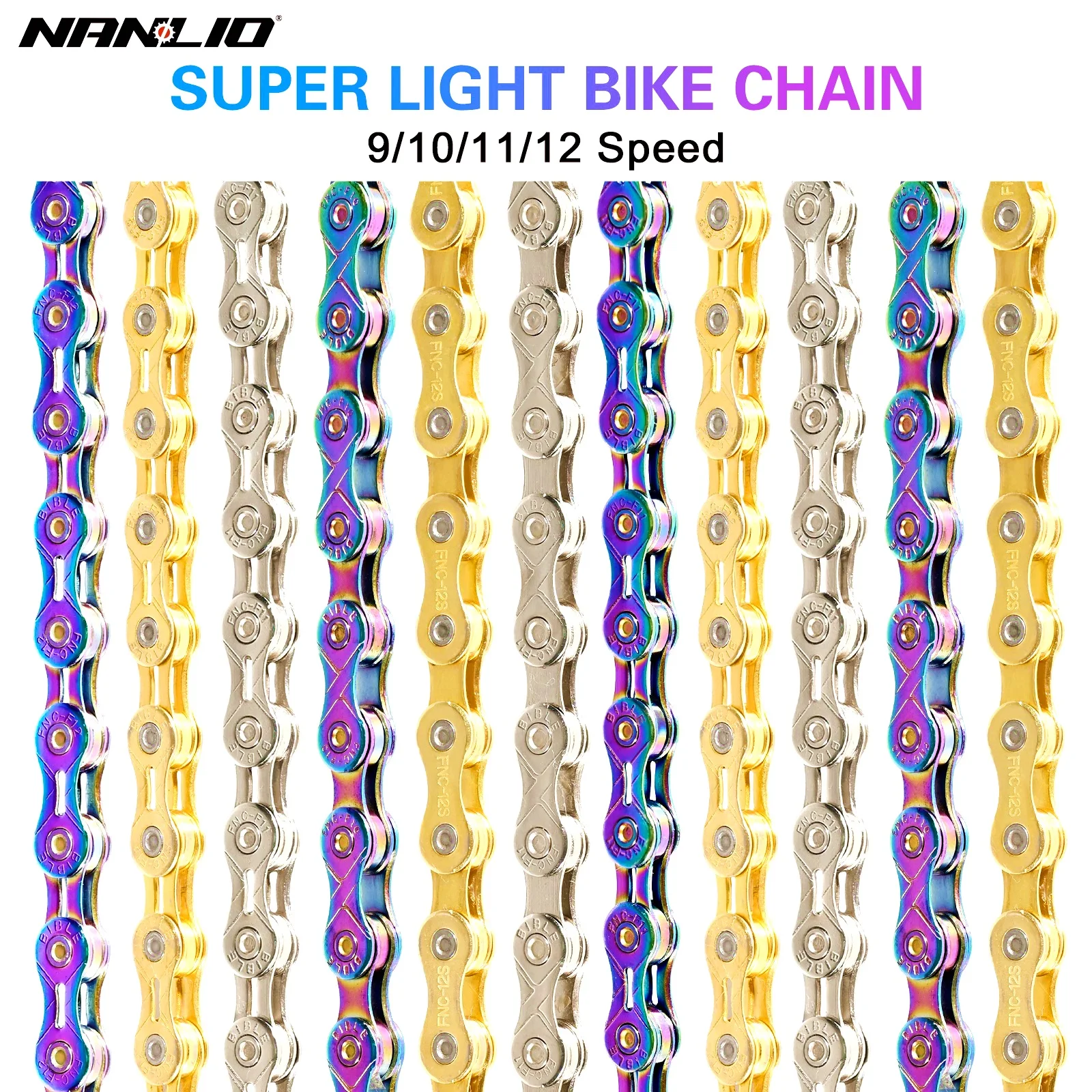 Bicycle Chain 116L 126L X9 X10 X11 X12 8 9 10 11 12s Speed Road MTB Bike Crankset Derailleur bicycle chains,bicycle chain