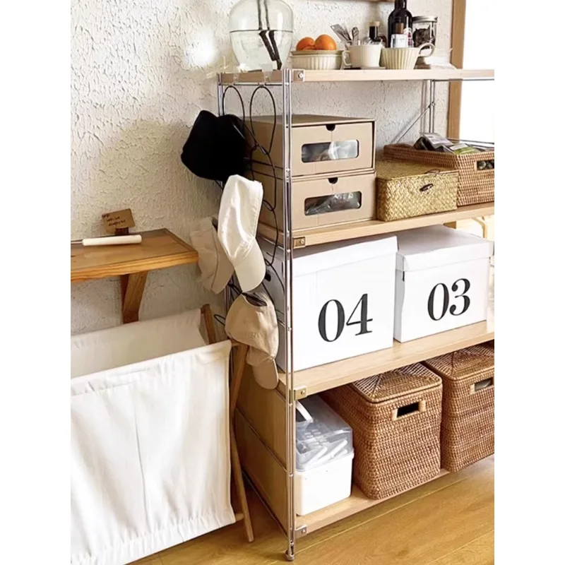 Storage-combination-rack-multi-layer-partition-storage-rack-sideboard ...