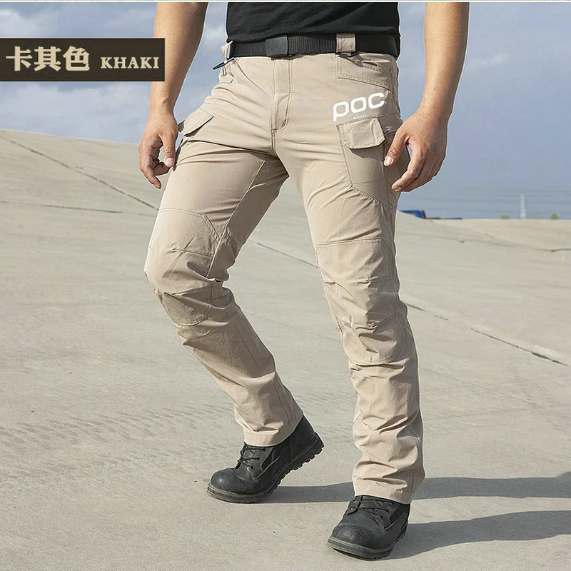 Cycling MTB Pants Riding Mountain Moto POC Bike Long Pant Motocross Cycle Pants Bicycle Waterproof Sport Hiking Camping Trouser