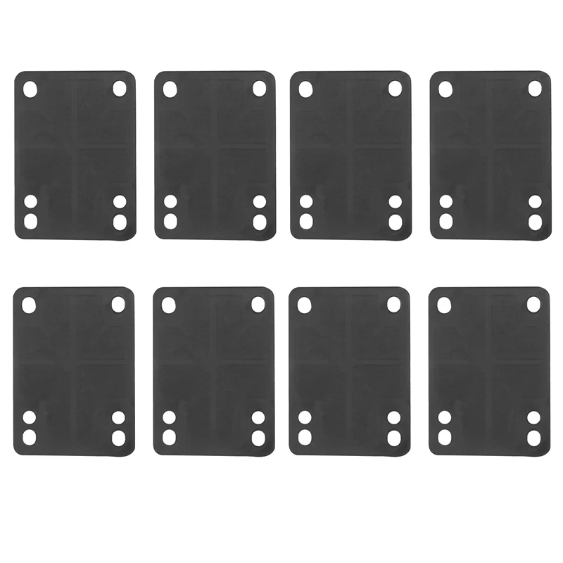 

NEW-Rubber Skateboard Riser Pad 1/8 3Mm Pack Of 8