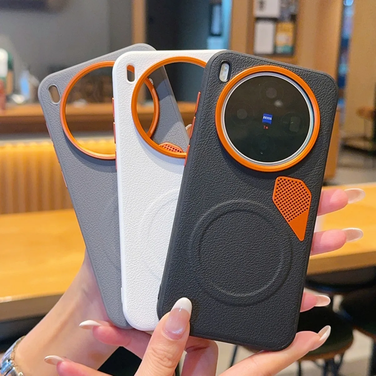 Premium PU Leather Magnetic Phone Case