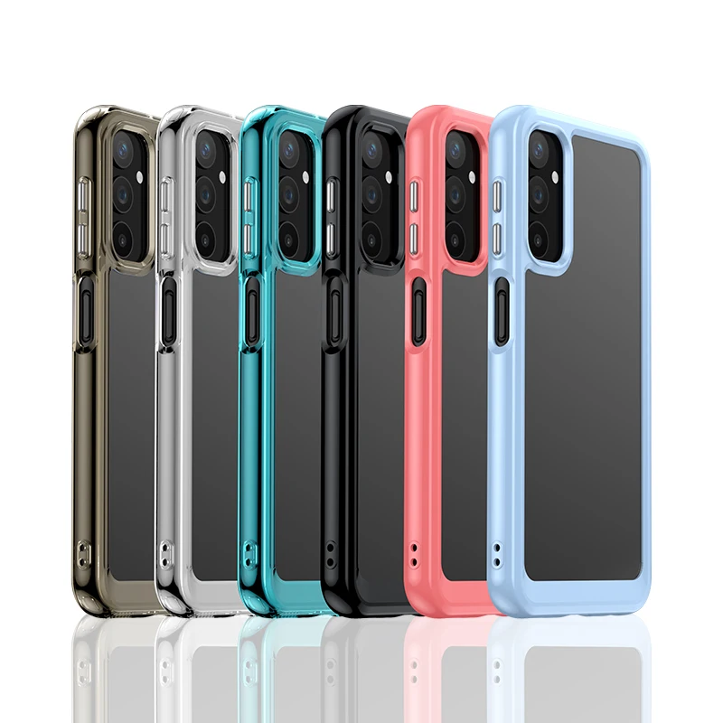 

For Samsung Galaxy A25 Case For Samsung A25 Case Luxury Silicone Capa Transparent Bumper Silicone TPU Protect Galaxy A25 Cover