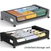 Under-Bed Storage Box Dustproof Handle Design Zipper Closure Blanket Storage Bag With Wheels Large Capacity Under Bed Case 2