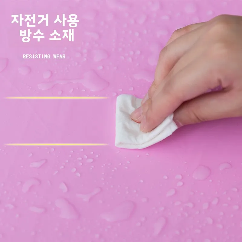 대형 사이즈 오토바이 레인코트 전기 자동차 부모-자녀 2인용 신형 선 스몰혼 유 타오레이에 적합