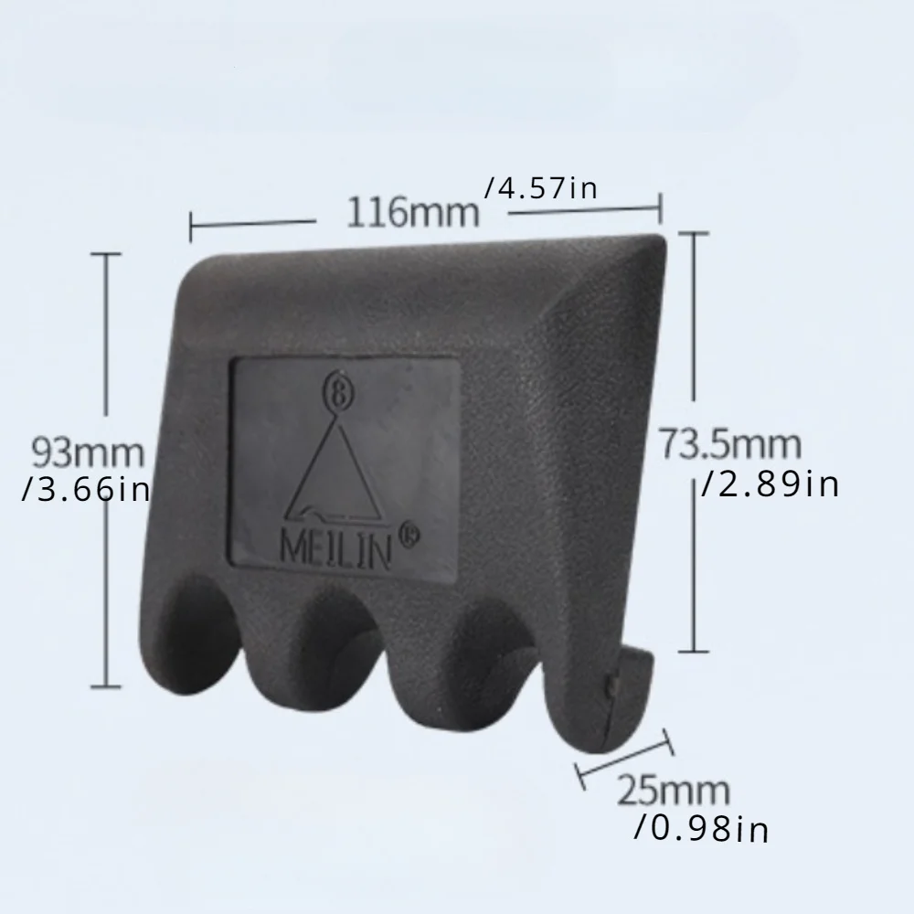 1PC Portable Pool Cue Holder Durable Billiard Cue Rack for Pool Bars Accessory