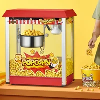 Popcorn machine fully automatic commercial ball-shaped butterfly electric heating popcorn machine 2