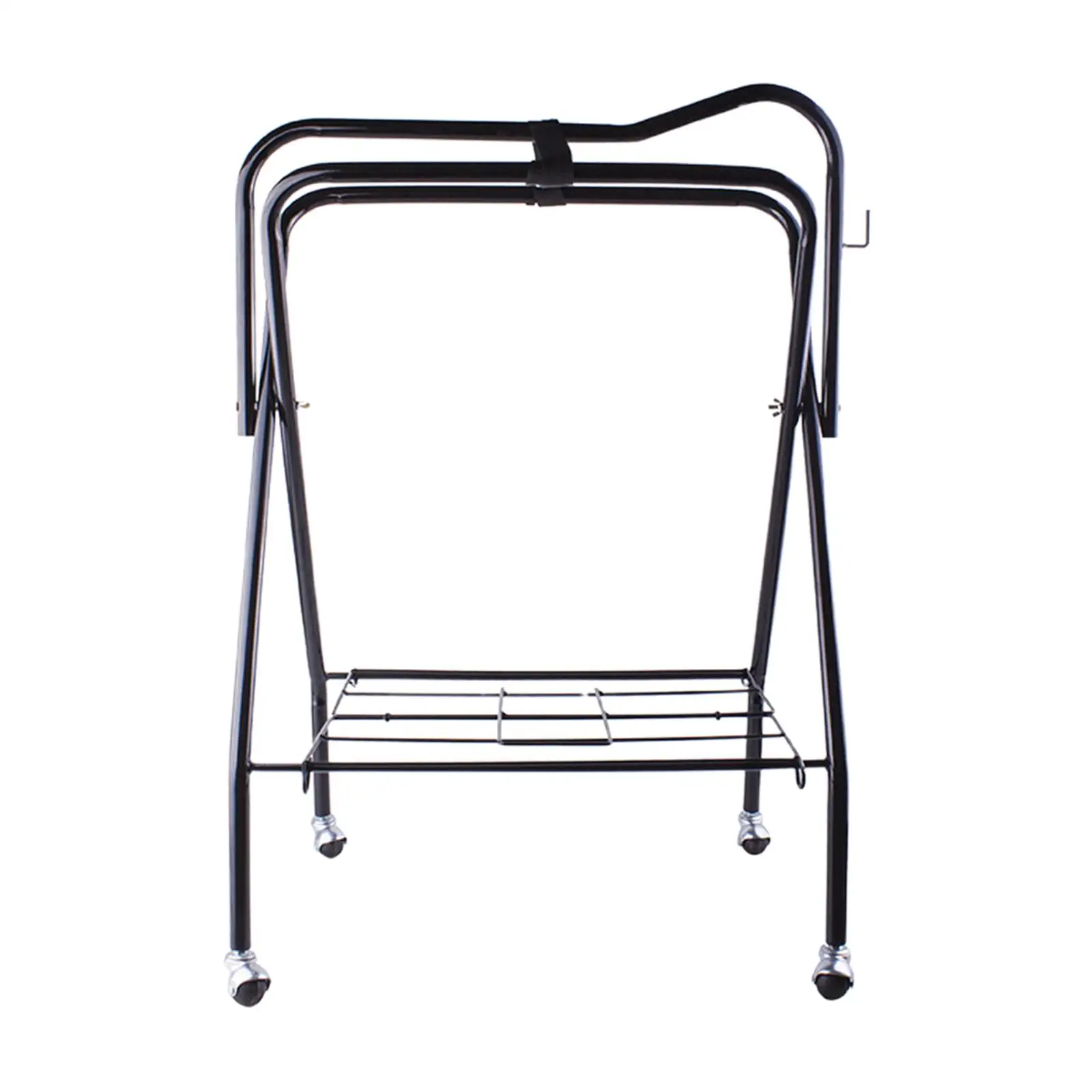 Portable Saddle Rack for Horse Trailer Saddle Stand Accessories Heavy Duty Equipment Saddle Organizer Saddle Holder for Farm 2