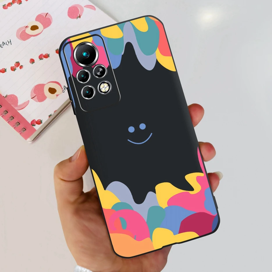 Cute Painted Soft Silicone Phone Case Back Cover Bumper