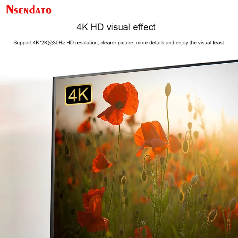 HDMI Extender Over 100M RJ45 4K Extender HDMI to RJ45 Network Extension cable Extender Support POC For DVD PS4 Camera PC To TV