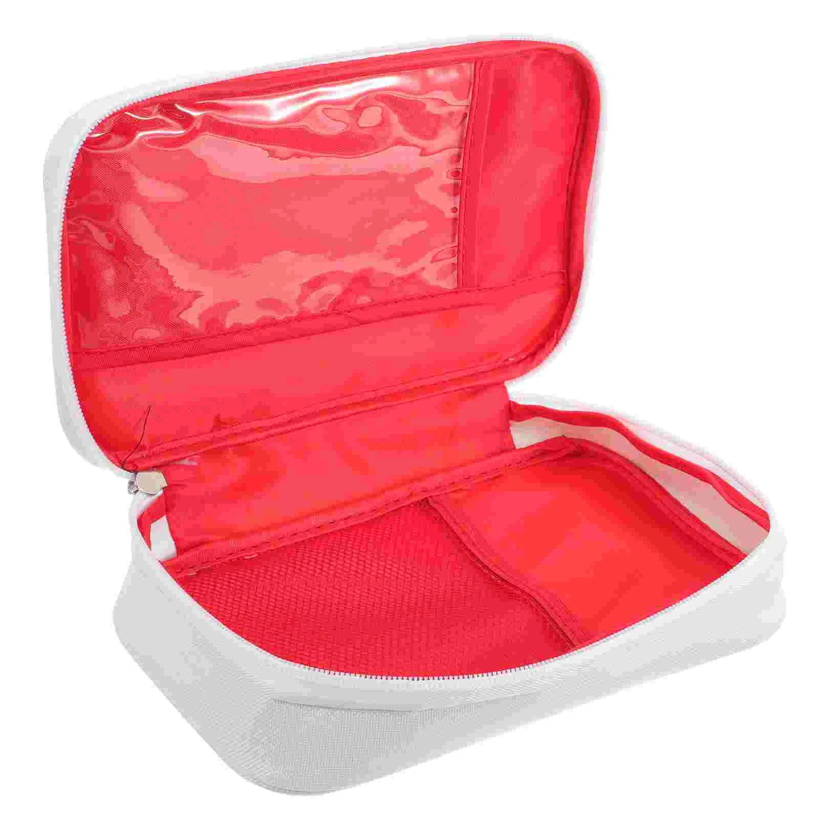 

Mini First Aid Kit Portable Pill Organizer Emergency Hiking Nursing Pouch Outdoor