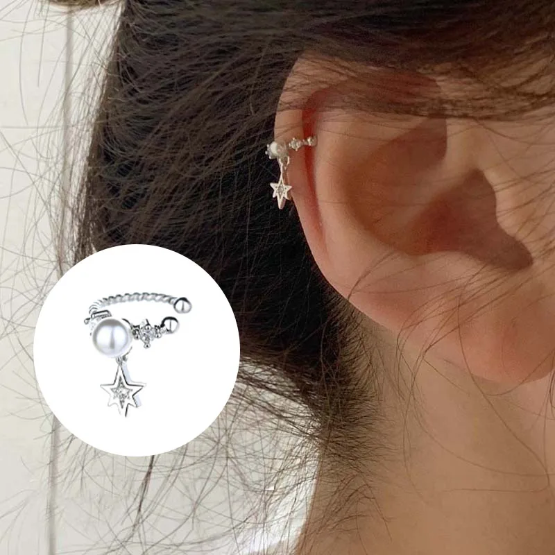 Orecchini Ear Cuff Polsino Dell'orecchio Polsini Per Le Orecchie