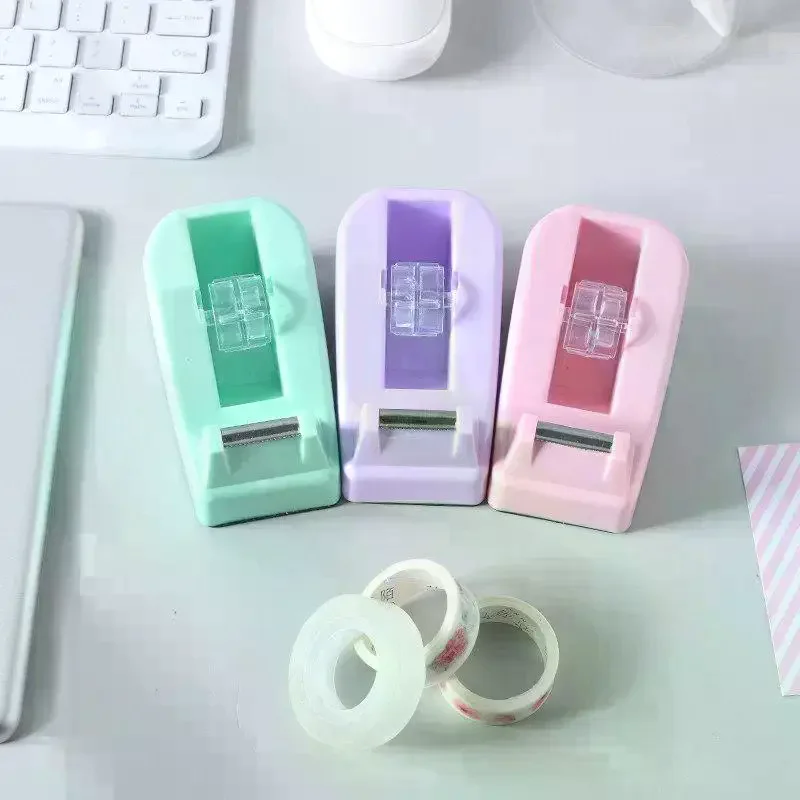 Large Stationery Tape Cutter with Table Base for Office and Packaging Supplies