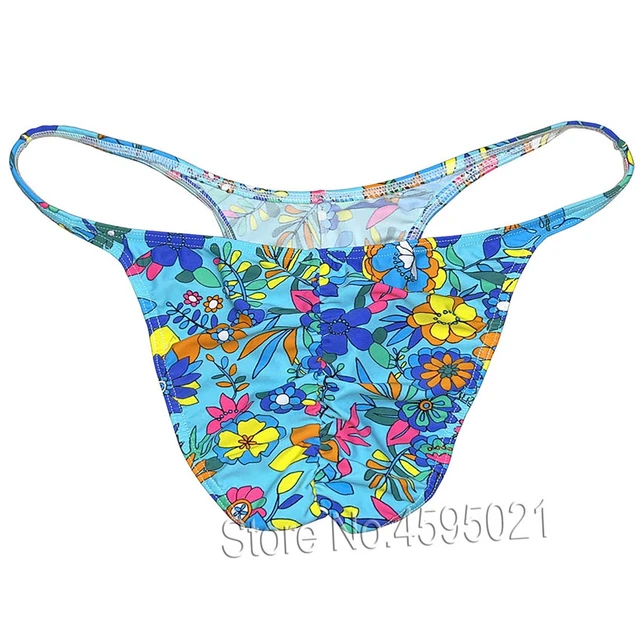 Men's Contour Pouch Cheeky Cool Summer Colorful Underwear Male