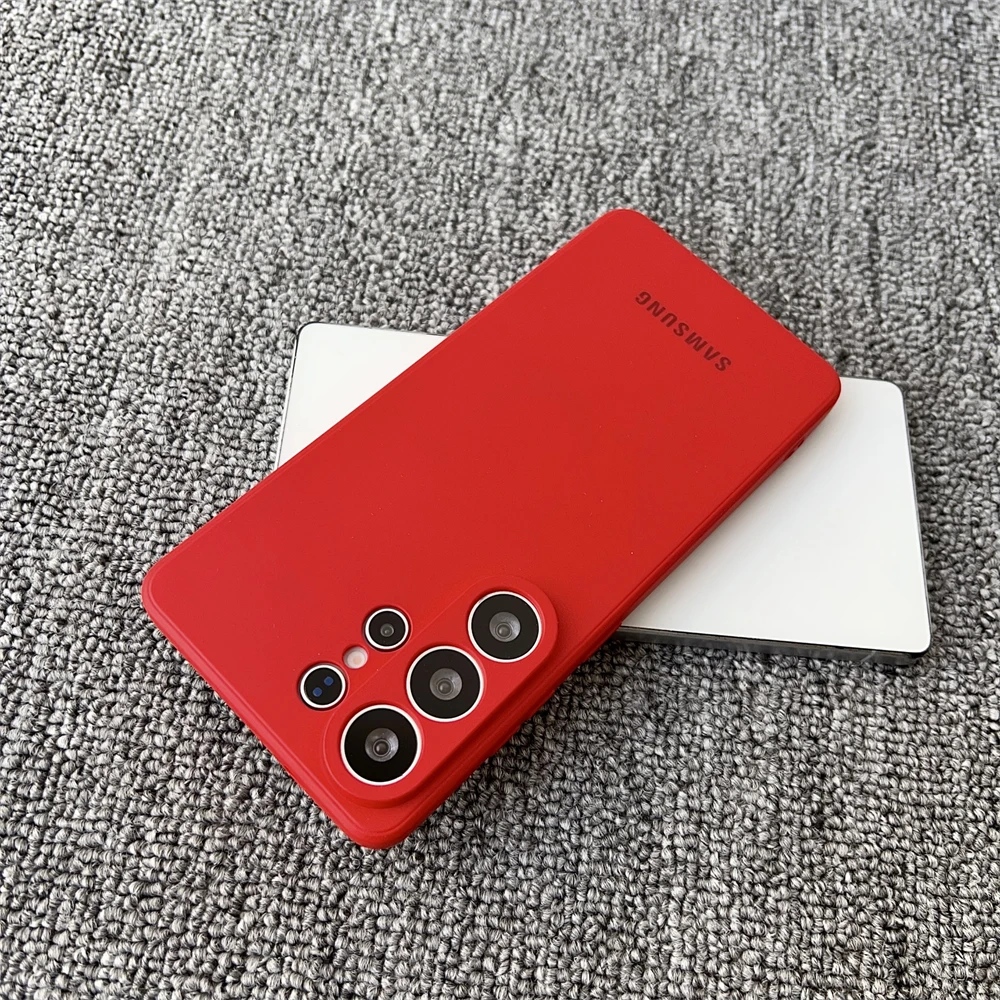Ultra Matte Liquid Silicone Shockproof Soft Case - Premium Matte Cover